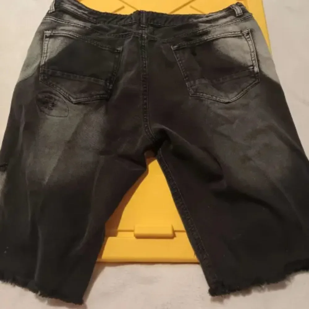 Ripped Jean Shorts - Picture 6 of 8